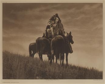EDWARD S. CURTIS (1868-1952) Group of 6 large-format photogravures from The North American Indian, Portfolio VI.